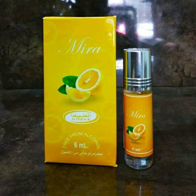 Parfum 6ml roll on DOBHA aroma Mira lemon/ jeruk