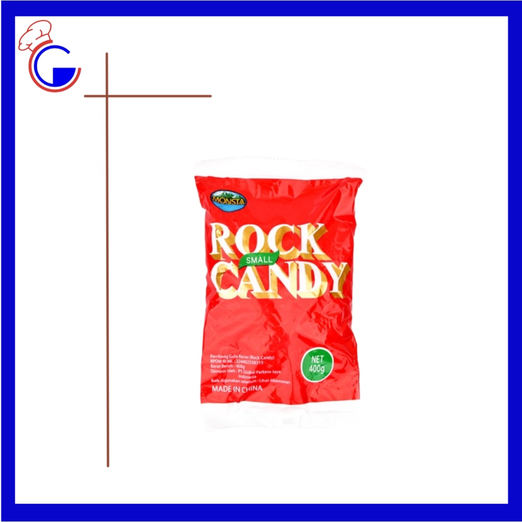 

Monsta Rock Candy / Gula Batu 400Gr