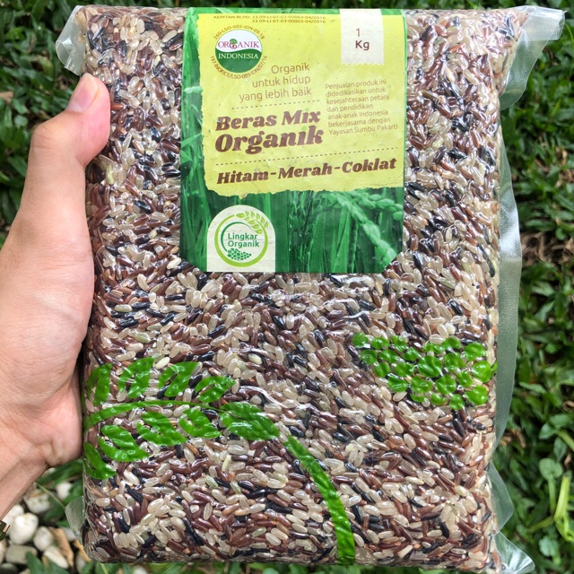 

Beras Mix Organik 1kg - Lingkar Organik