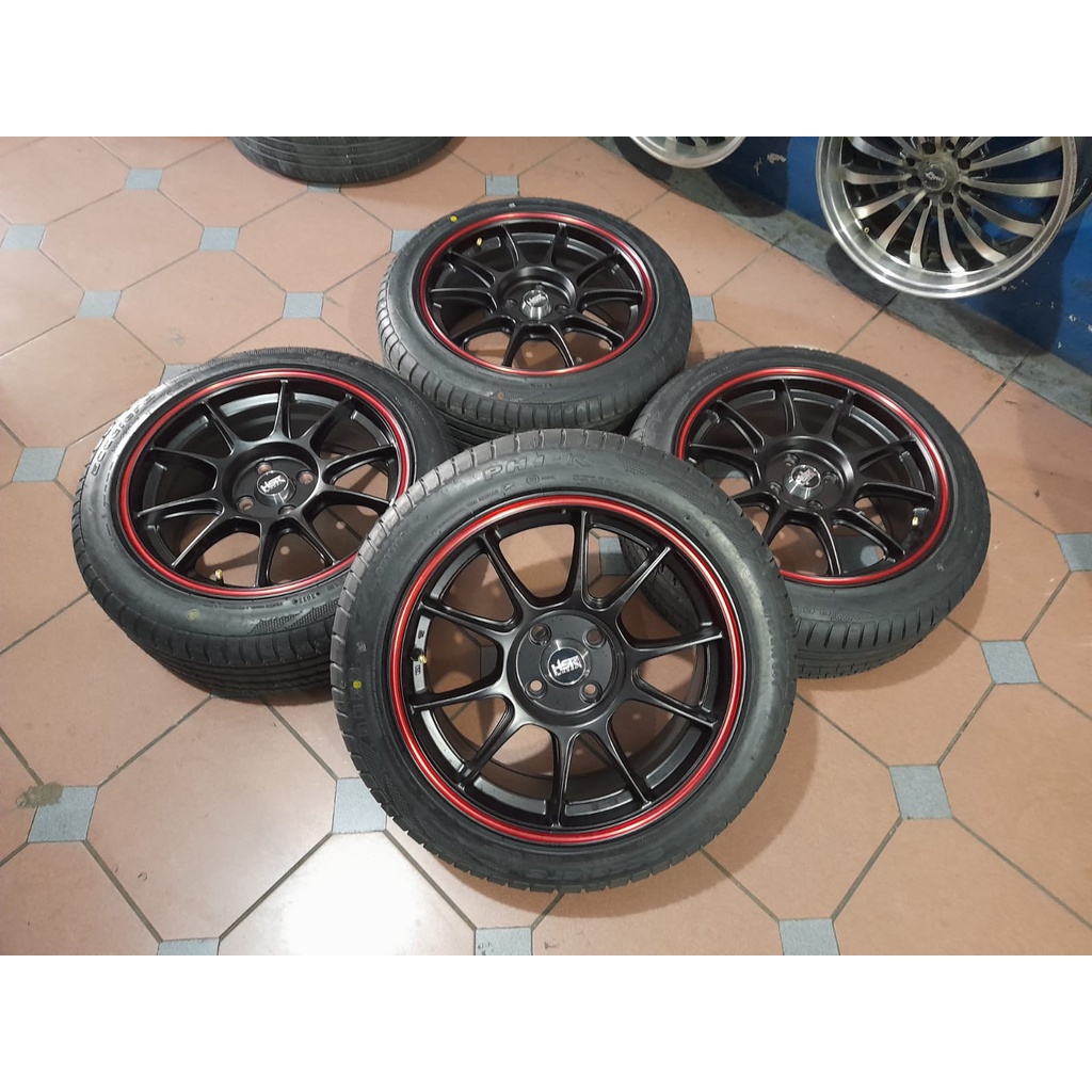Velg Second Murah Hsr Zico Ring 16 Pcd 4x100 + Ban