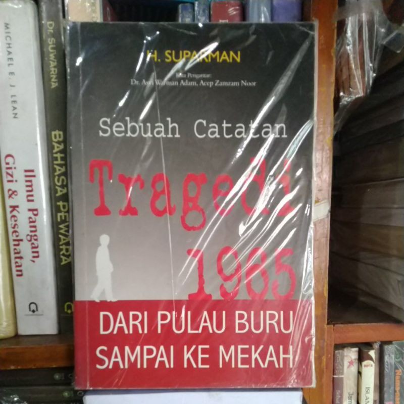 

buku sebuah catatan tragedi 1965 dari pulau buru sampai ke Mekah original