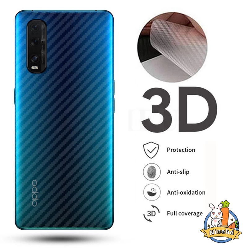 Pelindung Layar Carbon Fiber Untuk OPPO A16K A16e A15 A15S A55 A54 A93 A94 A95 A96 A53 A52 A92 A72 A31 A91 A9 A5 A12 F11 Reno 7 6f 4Z 5F 6Z 3z 4Z
