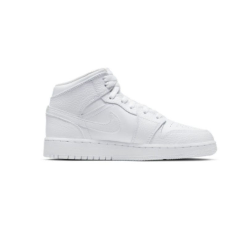 Air jordan 1 mid triple white GS