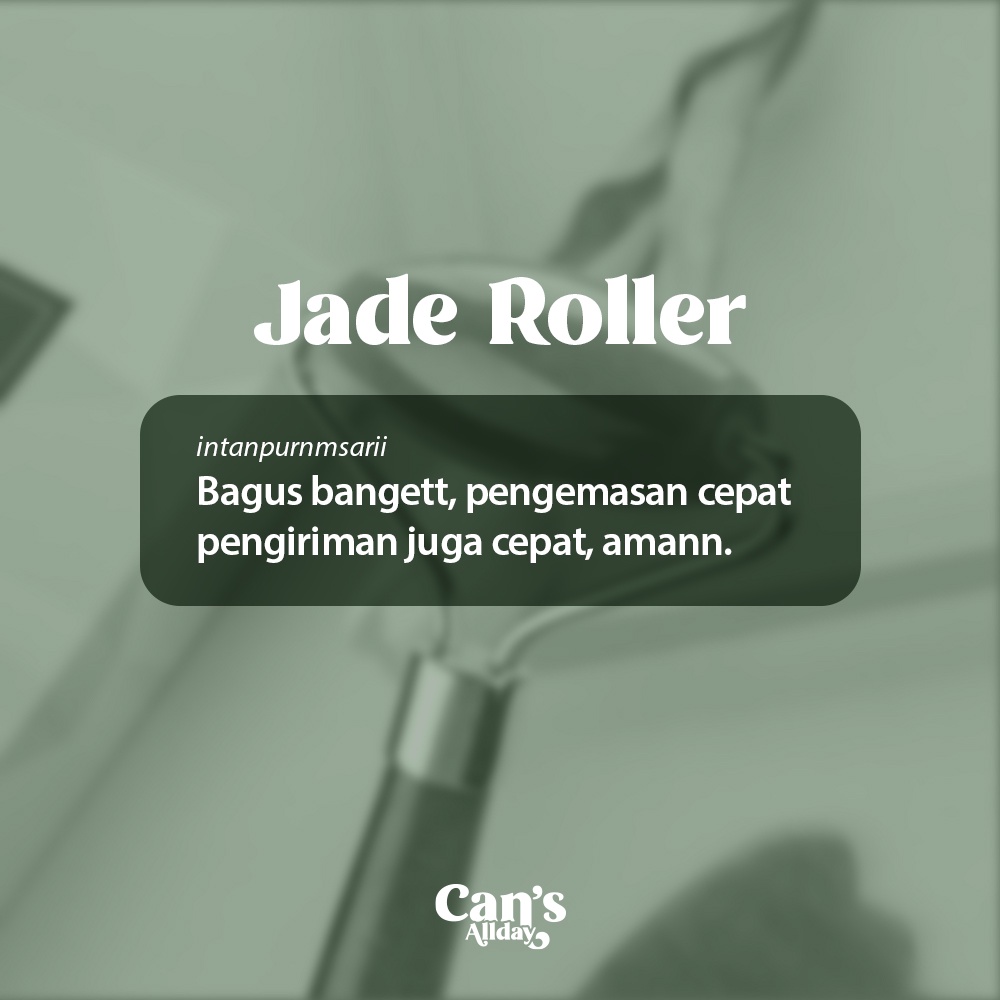 Jade Roller Face Alat Roller Wajah Facial Face Massage