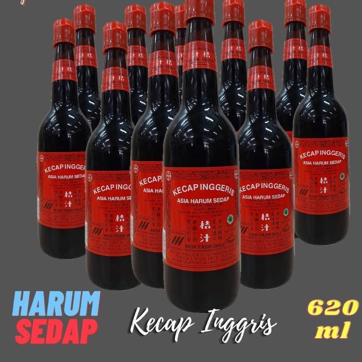 

Kecap inggeris asia harum sedap 620 ml - kecap inggris