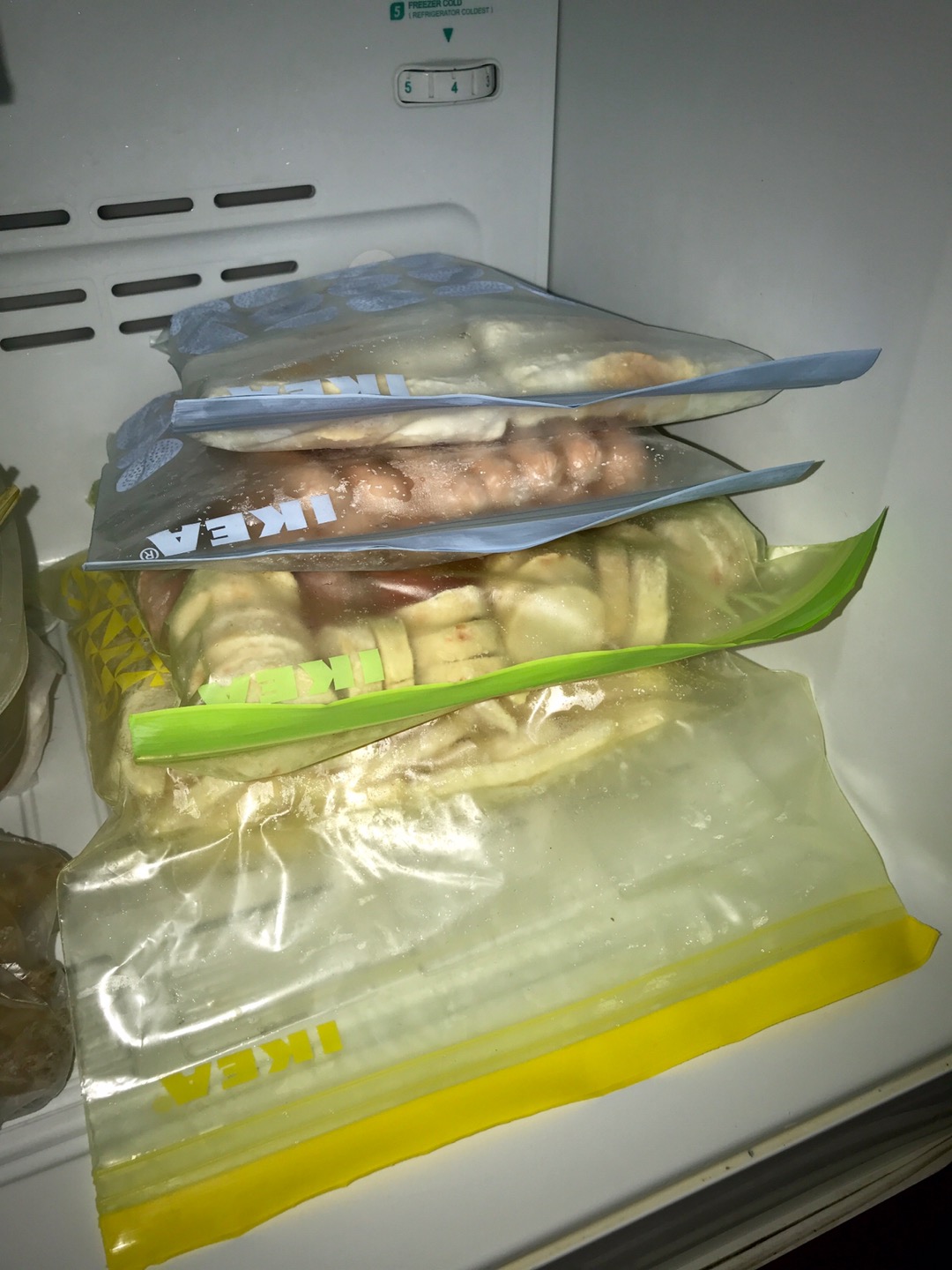 1st4d Kantong Plastik 30 Lembar,4.5l Dan 6 L, Pink Orange