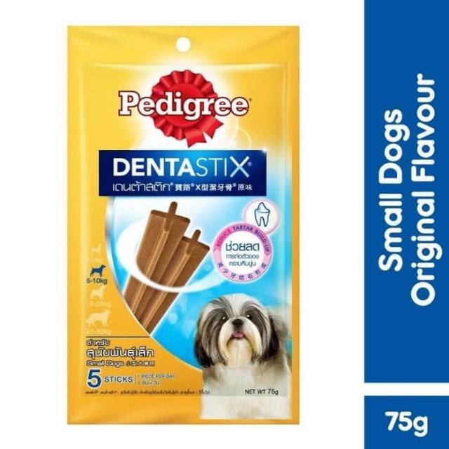 Pedigree Dentastix Original 75gr Pembersih Gigi Anjing