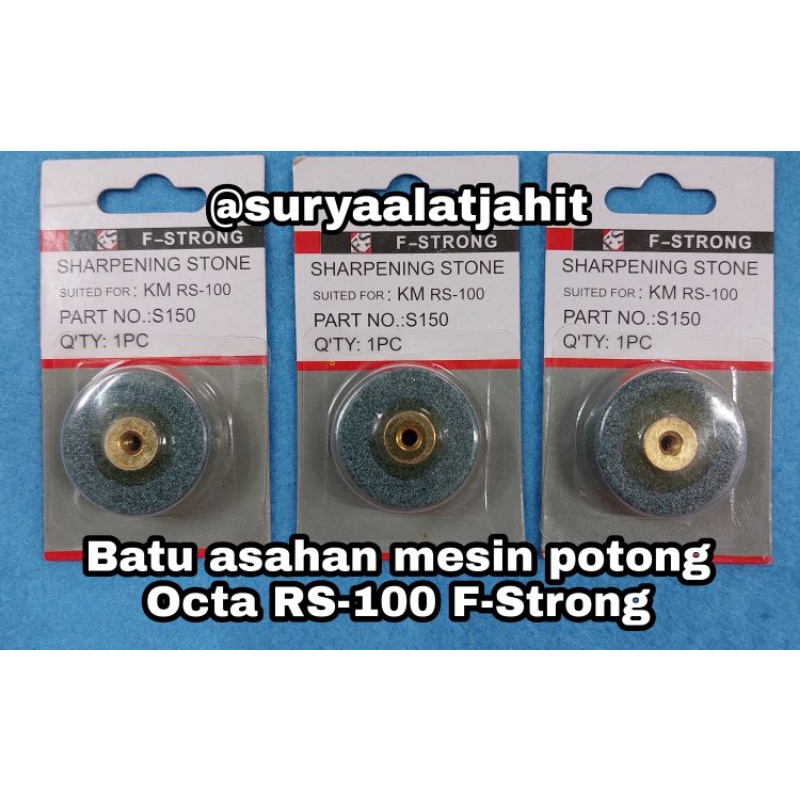 Batu asahan mesin potong Octa RS-100 F-Strong =rp.8.000/1pcs