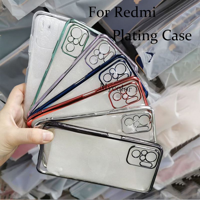 Soft Case TPU Transparan Untuk Xiaomi Redmi Note 10 Pro 10S 9T 9s 9 8 Pro 5G