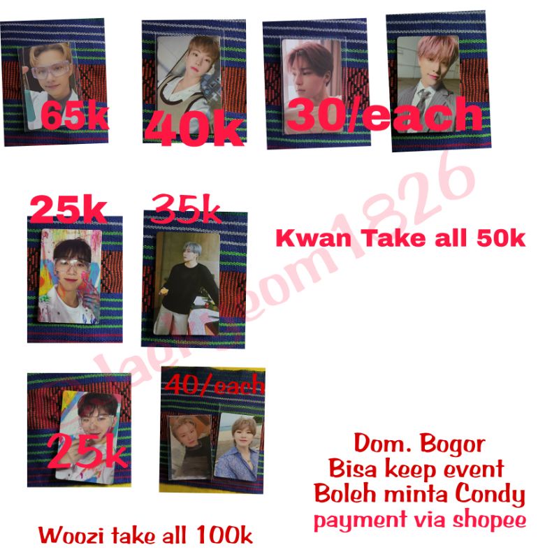 Photocard Seventeen Attacca