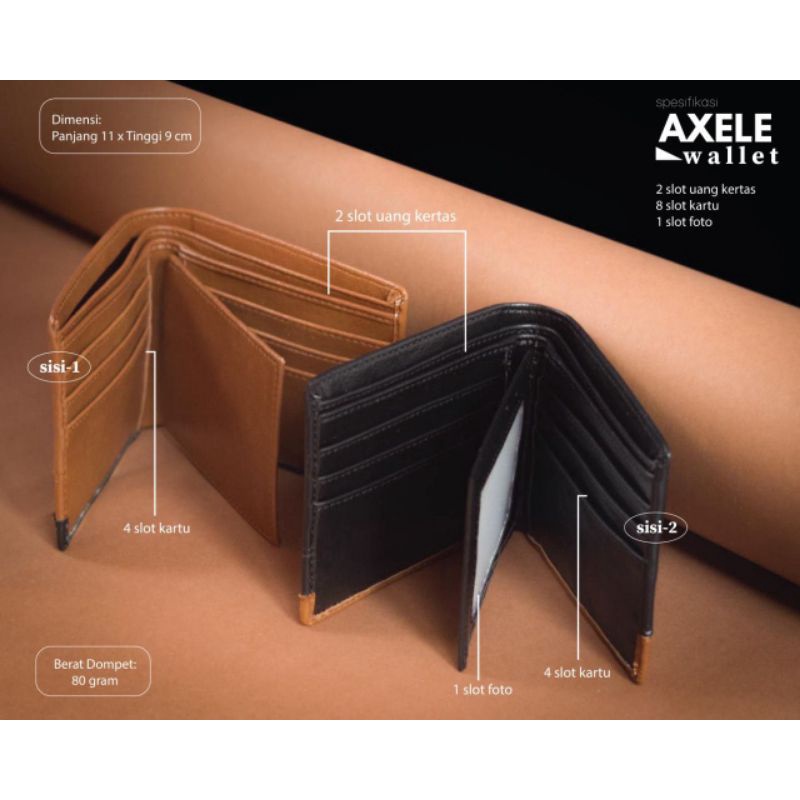 Ready Stok DOMPET AXELE by hody (siap kirim)