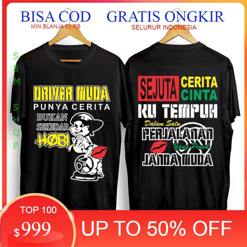 kaos driver penuh janda muda
