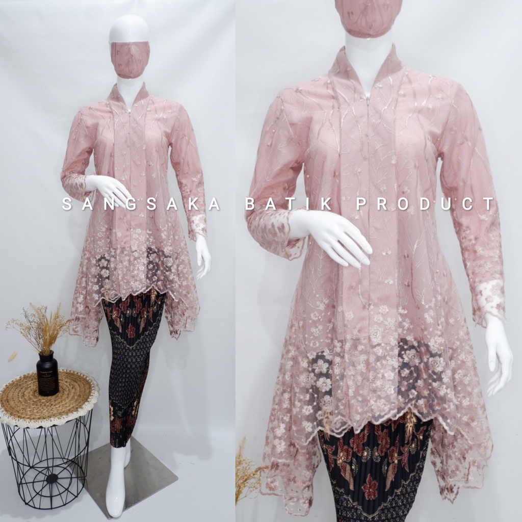 Kebaya Tunik / Tunik Brokat / Kebaya Modern / Kebaya tile / Kebaya Favorite / Batik Couple