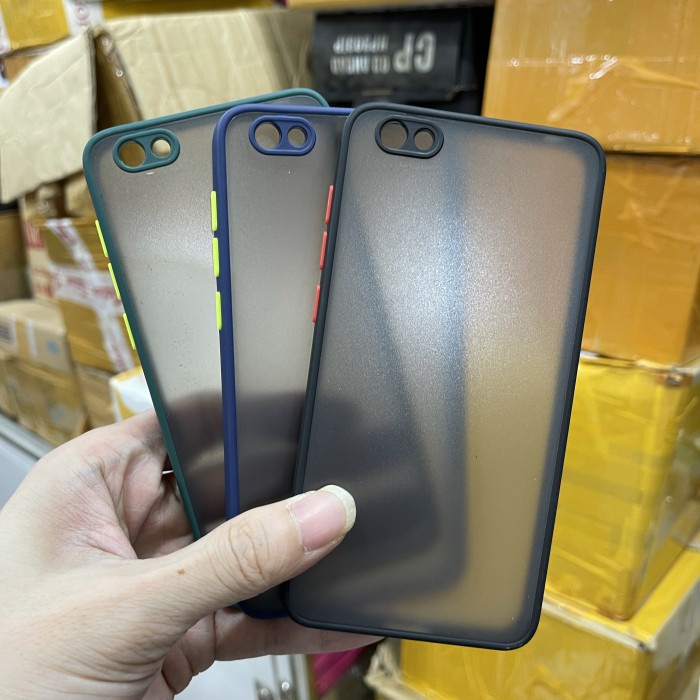 VIVO Y55 PREMIUM HYBDRID BUMPER DOVE CASE ANTI PECAH