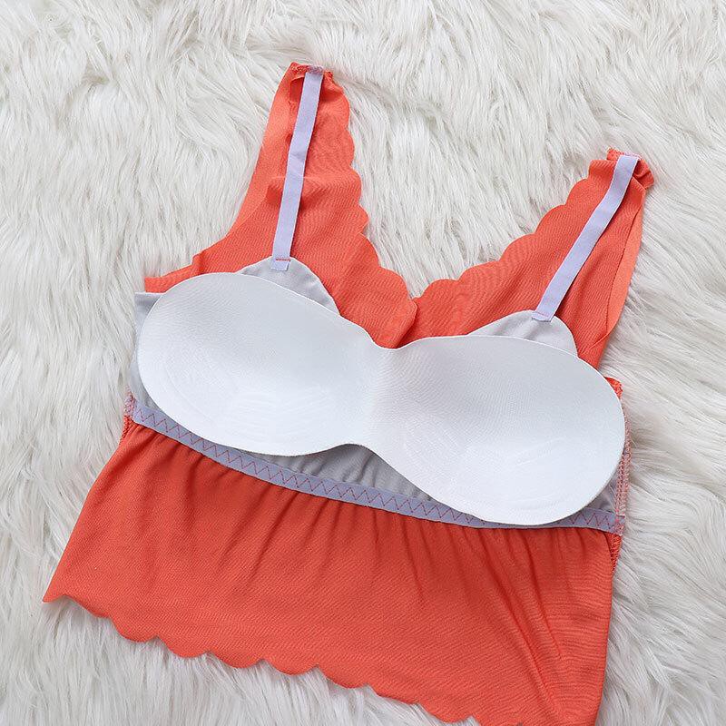 Murmerofficial B050 BRA BUSA TANPA KAWAT BAHAN HALUS PAKAIAN DALAM WANITA PUSH UP SPORT BRA BH