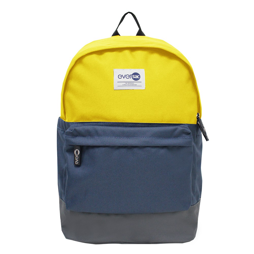 

Gramedia Bandung - Eversac Backpack Brilliant F Yellow Navy Dark Grey