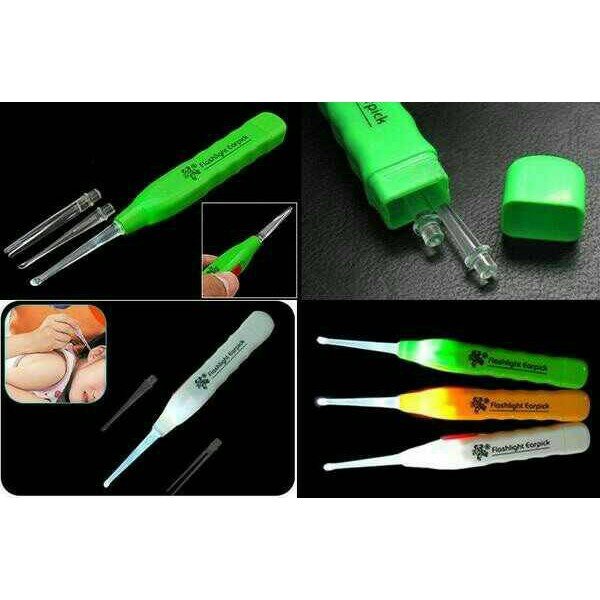 Earpick Flash Light / Korek Kuping anak