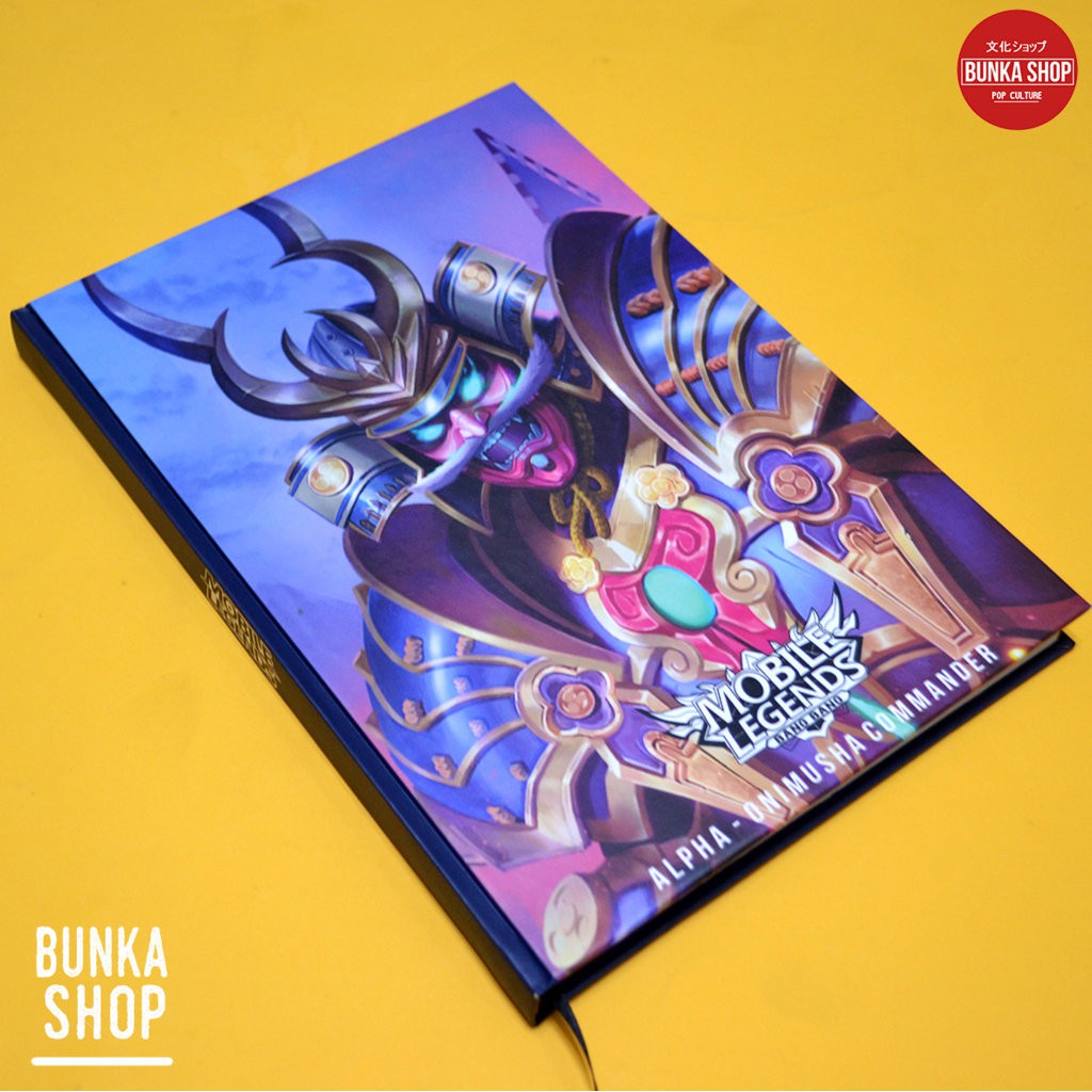 

Note Book Game Mobile Legend Alpha HardcoverA5