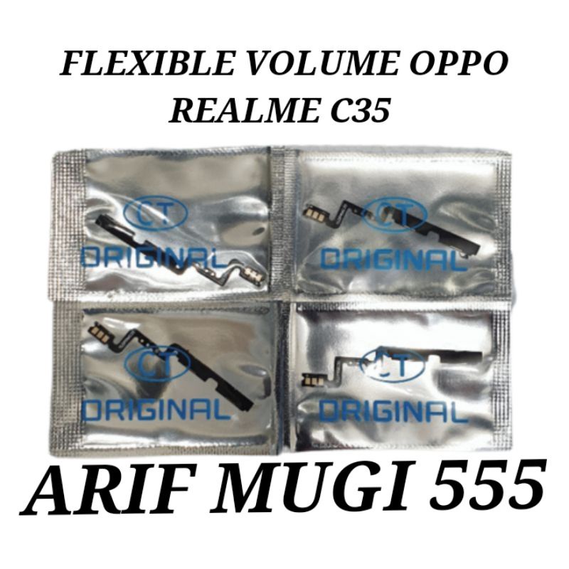 Flexible Flexible Volume Power Realme C35 Original