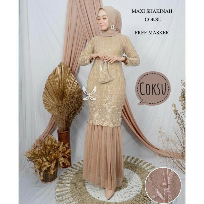 BJ - GAMIS DUYUNG TUTU / GAMIS KONDANGAN / MAXI DRESS