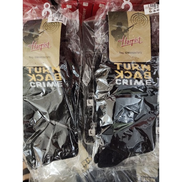 KAOS KAKI PDL HARPIST TEBAL WARNA PDL  PRIA HARPIST ORIGINAL / PASTI ORI READY-2