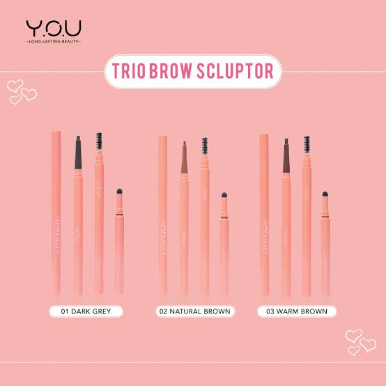 YOU Trio Brow Scluptor