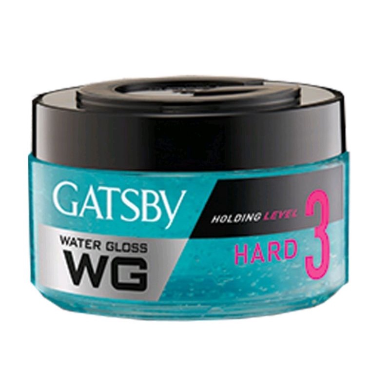 Gatsby Water Gloss Super Hard Soft Hyper Solid WG Merah Kuning Biru 30gr/Minyak Rambut Gatsby Water Gloss