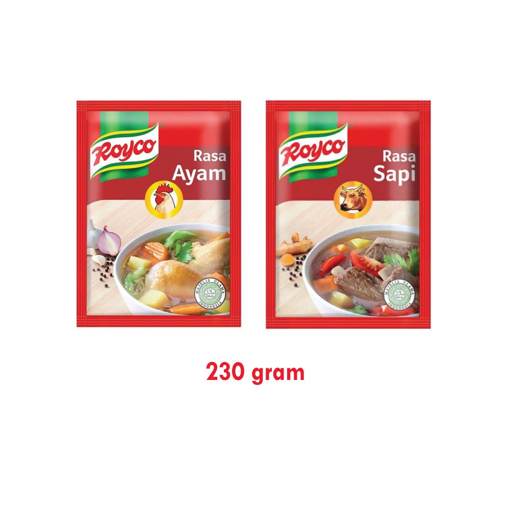 

BUMBU KALDU ROYCO AYAM / SAPI 230GR (PCS)