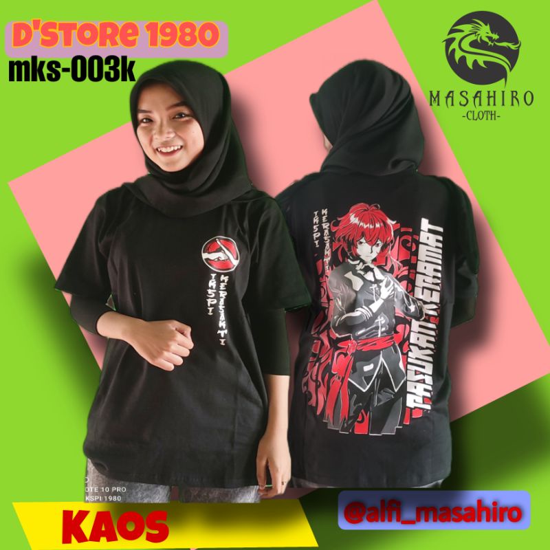 KAOS IKSPI KERA SAKTI BORDIR, IKSPI KERA SAKTI KAOS BORDIR MURAH BISA COD, READY