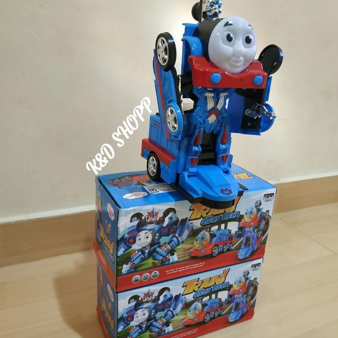 THOMAS AND FRIENDS-ROBOT THOMAS-KERETA API THOMAS#BEST SELLER#