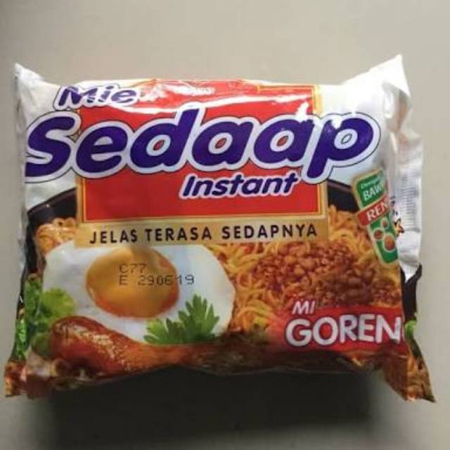 

Mie goreng sedap/indomie
