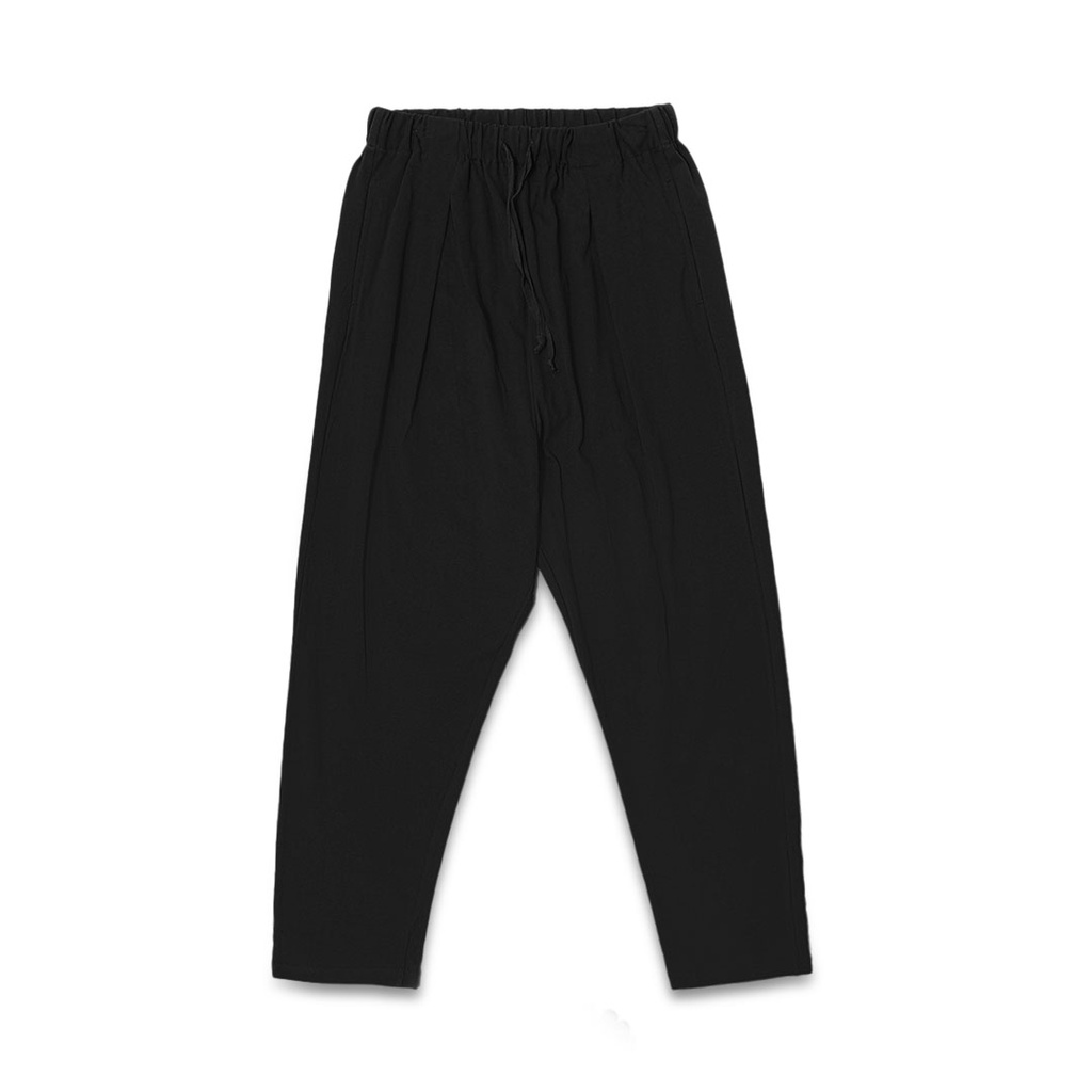 Kapital Cracked Smiley Face Pants Black