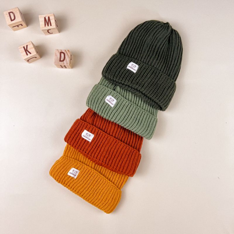 Domikado | Beanie Hat | Beanie hat anak | Topi rajut anak premium-4
