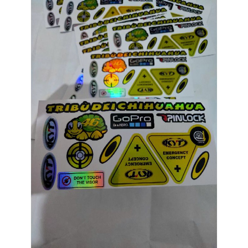 STICKER KYT HOLOGRAM