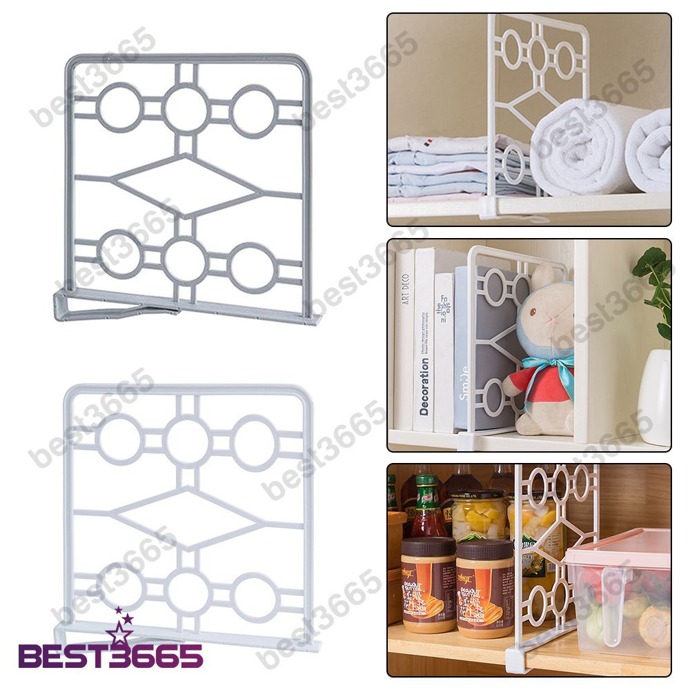 2020 New New Closet Shelf Dividers Wardrobe Partition Shelves Divider Clothes Wire Shelving Best3665 Id Shopee Indonesia