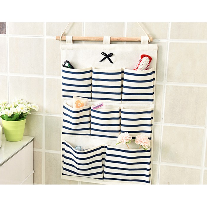 Pouch gantung SALUR 8329 8 sekat bahan tebal serbaguna