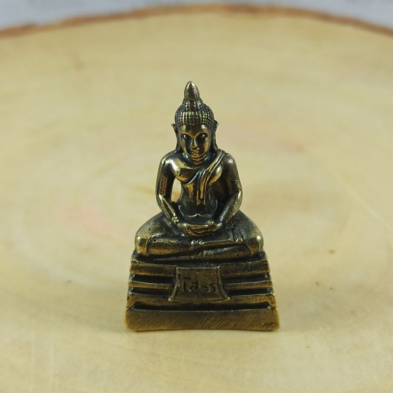 PATUNG BUDDHA SOTORN KUNINGAN MINI