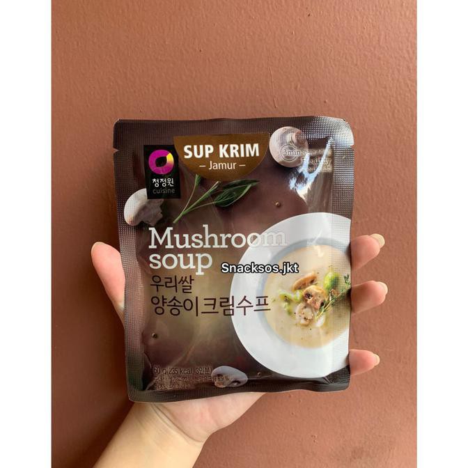 

Terlaris# Chung Jung Won Daesang Instant Soup Mushroom 60 Gr