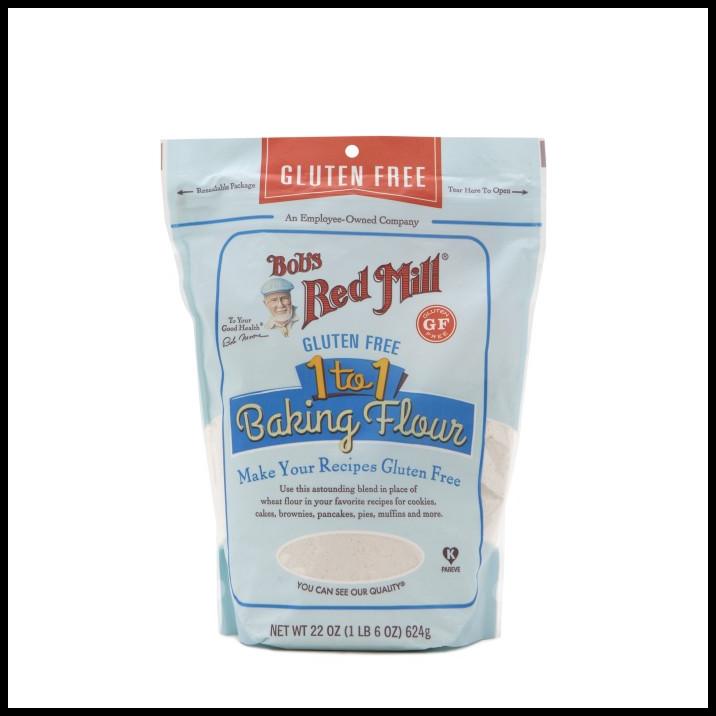 

Bob'S Red Mill Gluten Free 1 To 1 Baking Flour 623 Gr