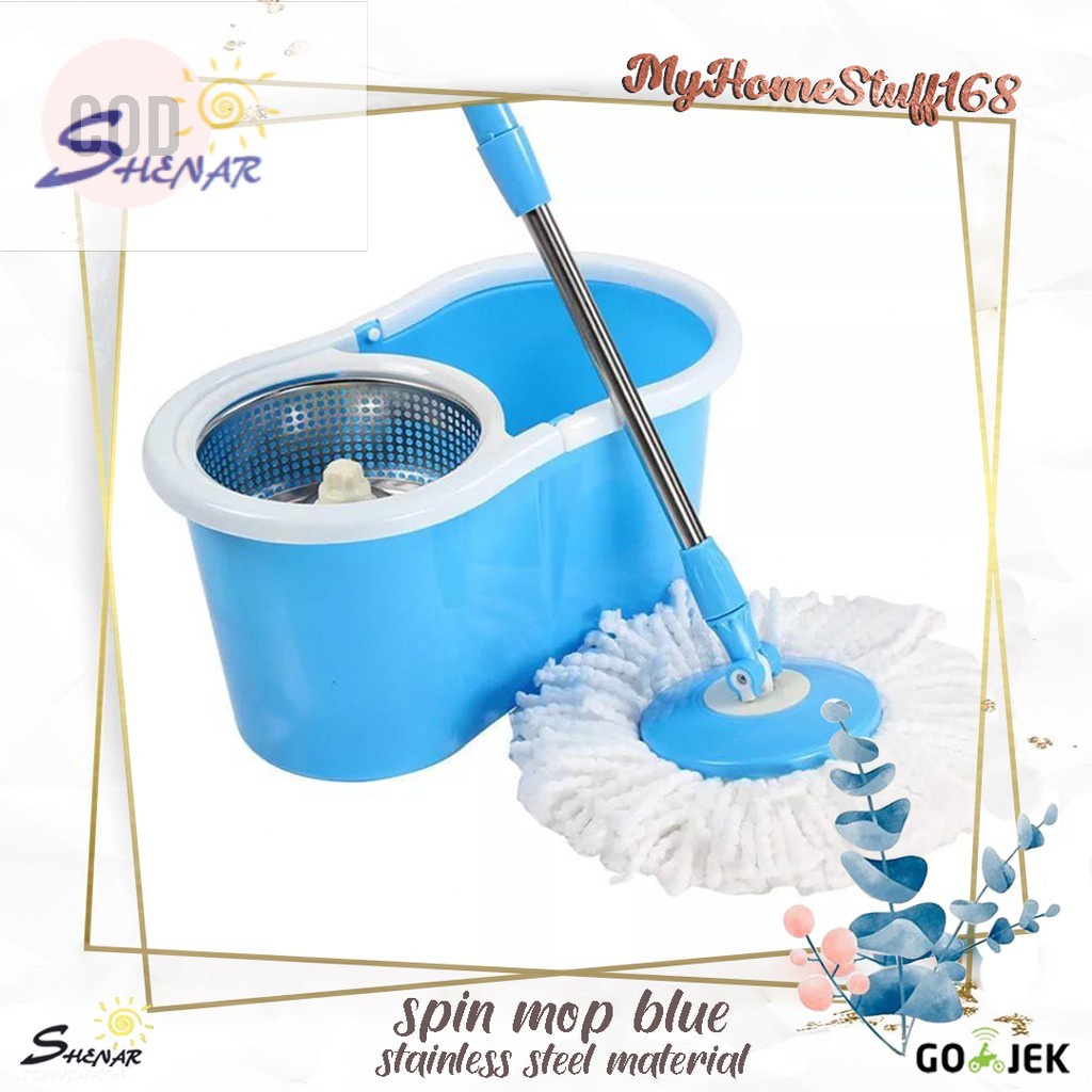 SHENAR SHENAR, ALAT PEL EMBER/SPIN MOP/ KAIN PEL BISA PUTAR 360 DERAJAT SHENAR