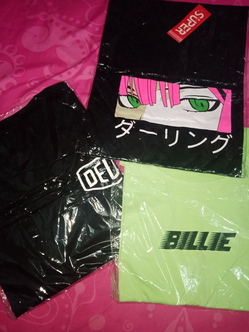 [cod] Kaos Baju Tulisan Billie Eilish Logo Tshirt Tee Hype Simple Distro Premium Musik Murah