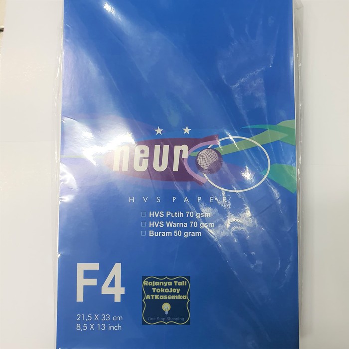 

Kertas NEURO Fotokopi F4 70 Gram 70GSM RJT