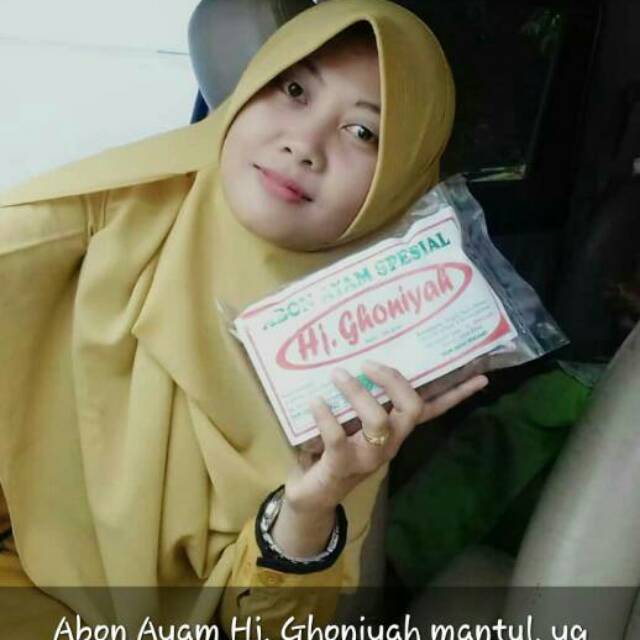 

(ASLI)Abon Ayam Hj Ghoniyah 250gr rasa Original dijamin baru exp. masih lama 9 bulan