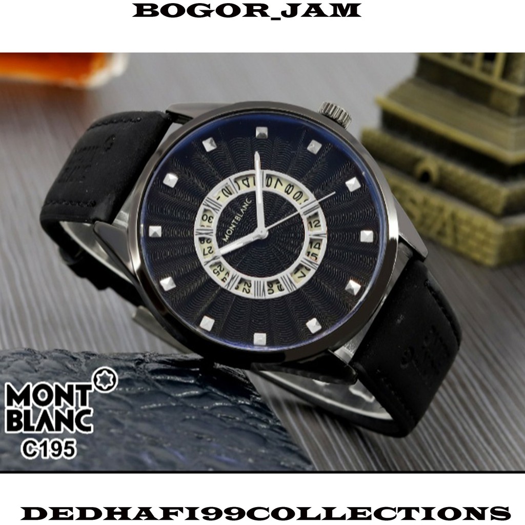 JAM TANGAN KULIT PRIA MONTBLANC