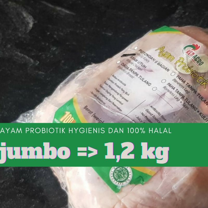 

Ayam Organik/Probiotik/Frozen/Chicken Whole 1.2 kg