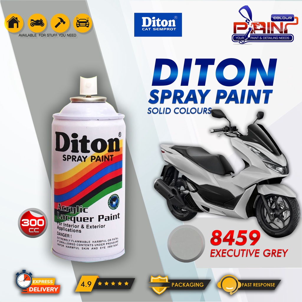 Diton 8459 Executive Grey Cat Semprot/Pylox/Samurai Motor/Helm/Gundam