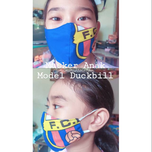 MURAH MASKER ANAK / MASKER BALITA / MASKER BABY / MASKER DUCKBILL / MASKER HOMEMADE