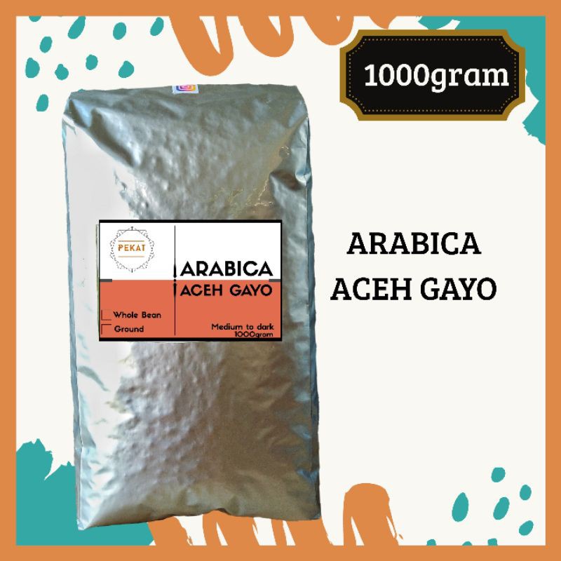 Jual Kopi Arabika Aceh Gayo Bubuk Biji Kg Shopee Indonesia