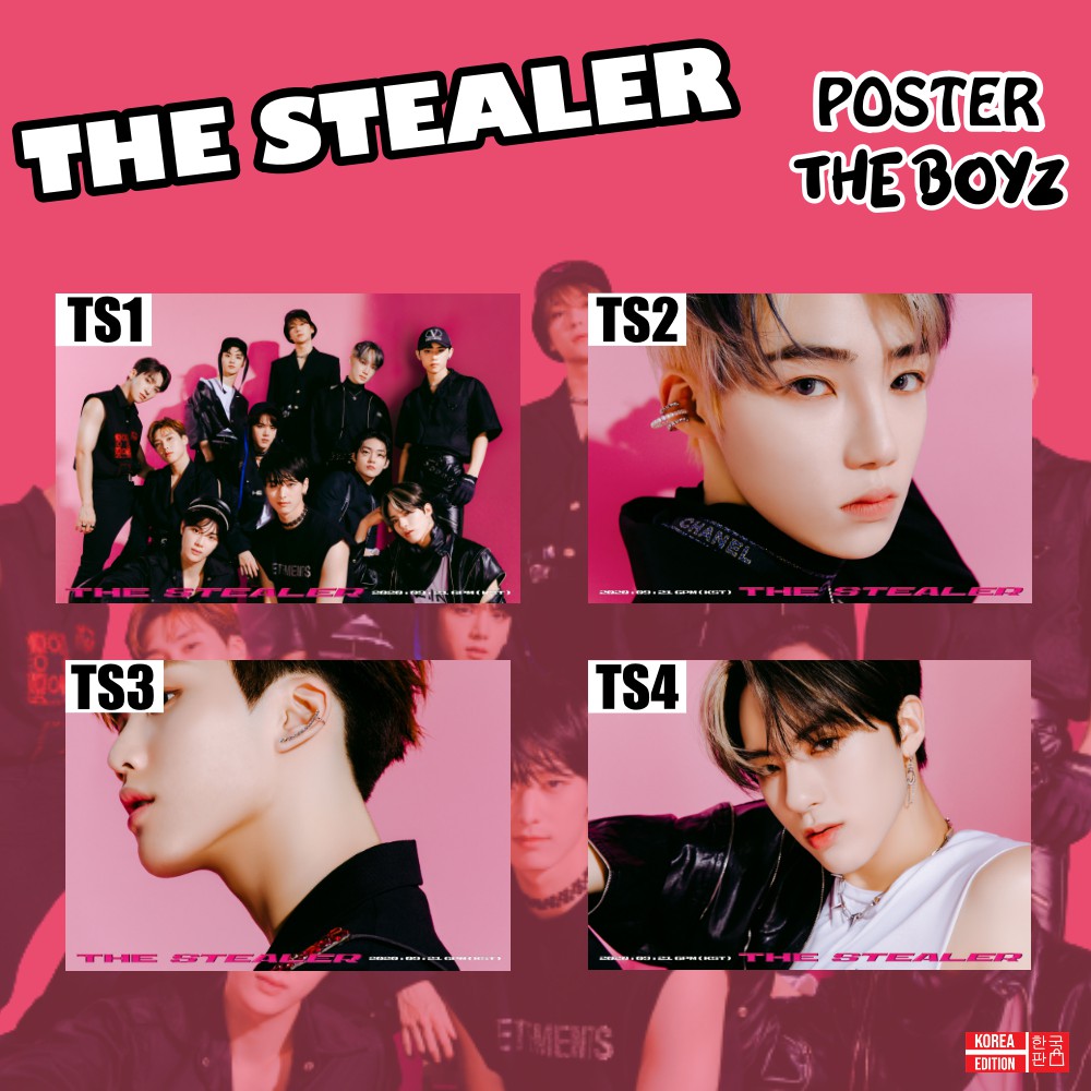 Poster THE BOYZ THE STEALER Juyeon KPOP