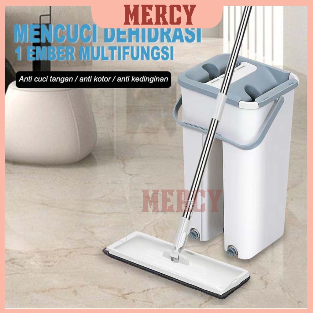 ALAT PEL PRAKTIS SERBAGUNA MOP SCRATCH PETAK PEMBERSIH LANTAI Pel Lantai Praktis Ultra Mop Medium Green/Khaki